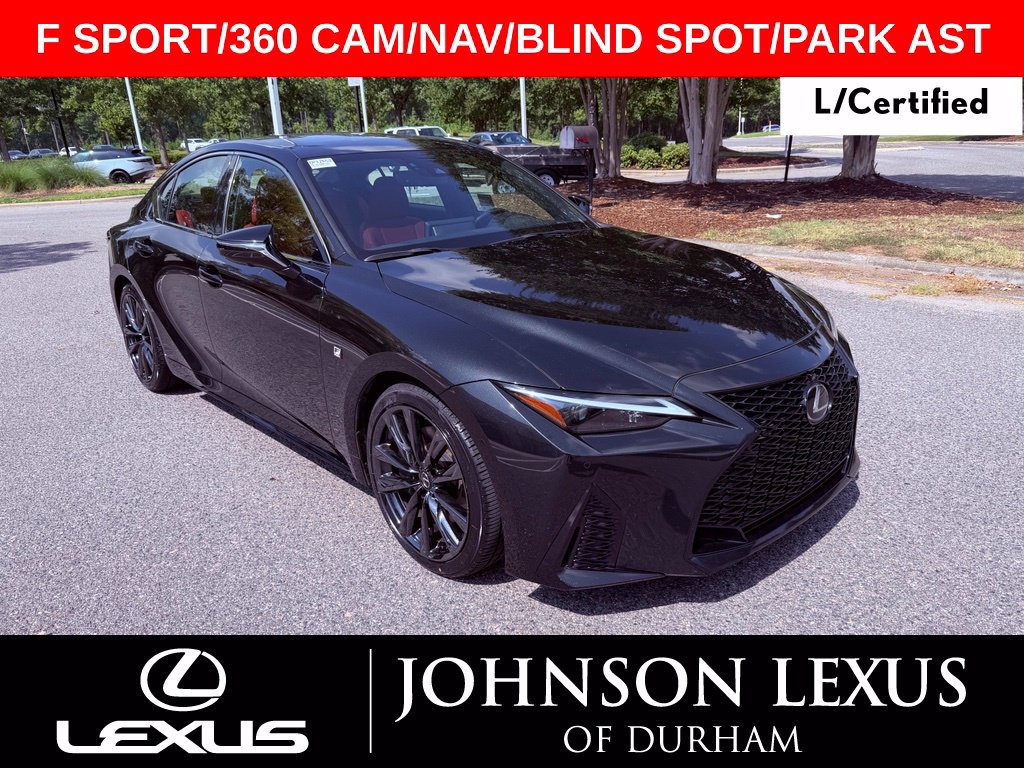 Certified 2023 Lexus IS 350 F Sport w/ Navigation Package