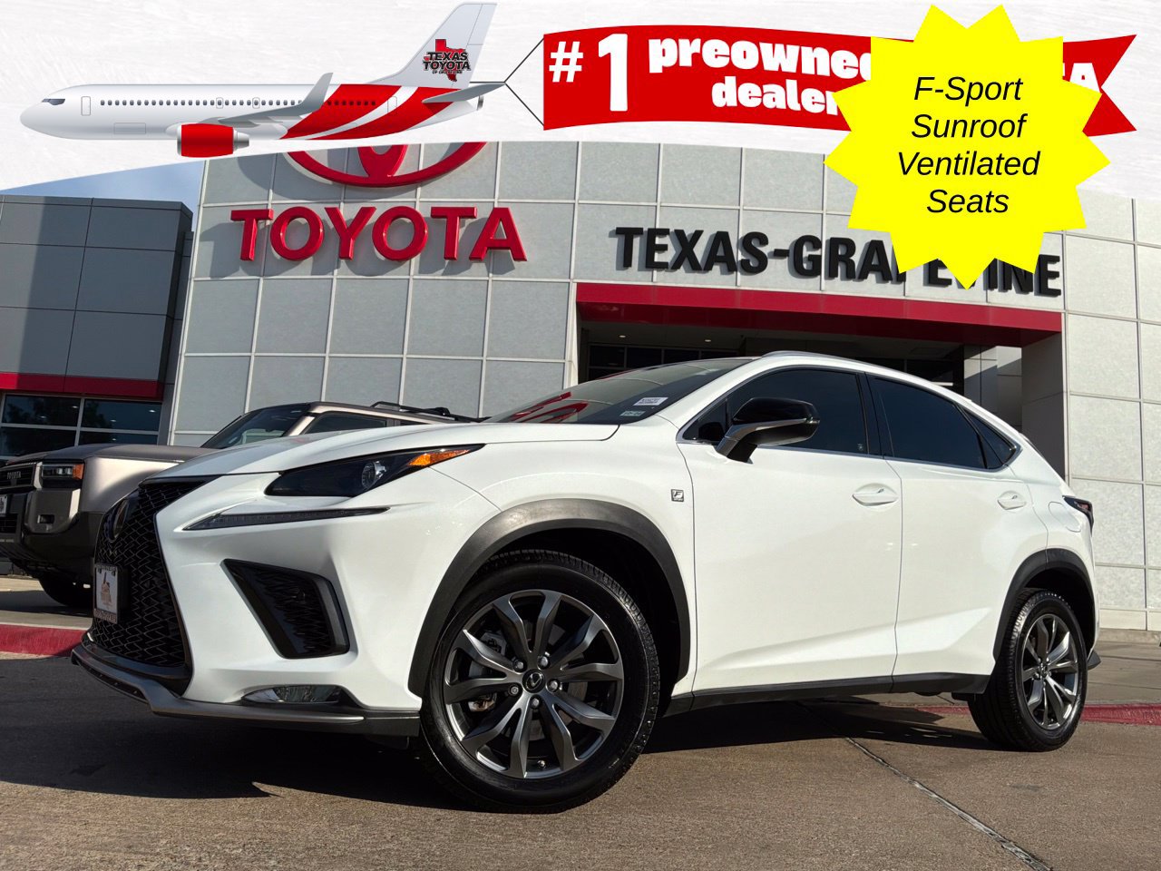 Used 2021 Lexus NX 300 F Sport w/ F Sport Premium Package FWD image 1
