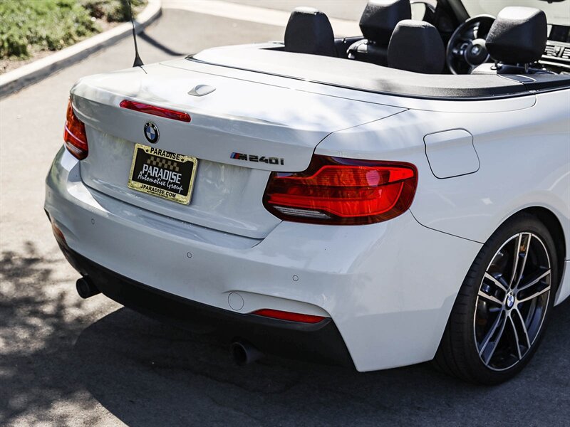 Used 2019 BMW M240i Convertible w/ Premium Package RWD image 14