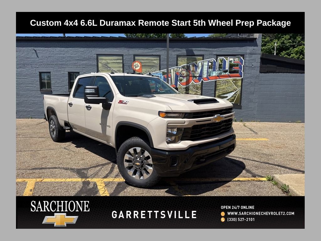 New 2026 Chevrolet Silverado 2500 Custom w/ Custom Value Package AWD/4WD video 1
