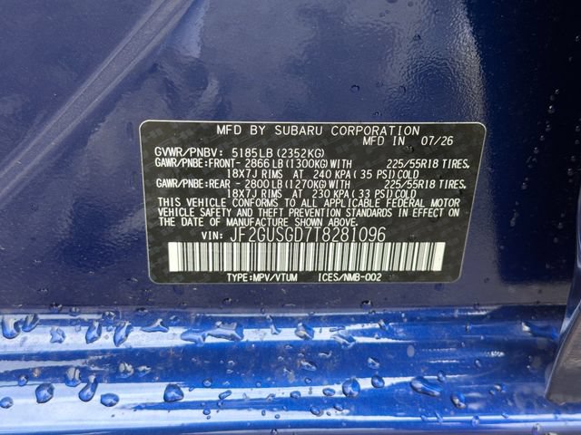 New 2026 Subaru Crosstrek 2.5i Sport AWD/4WD image 26