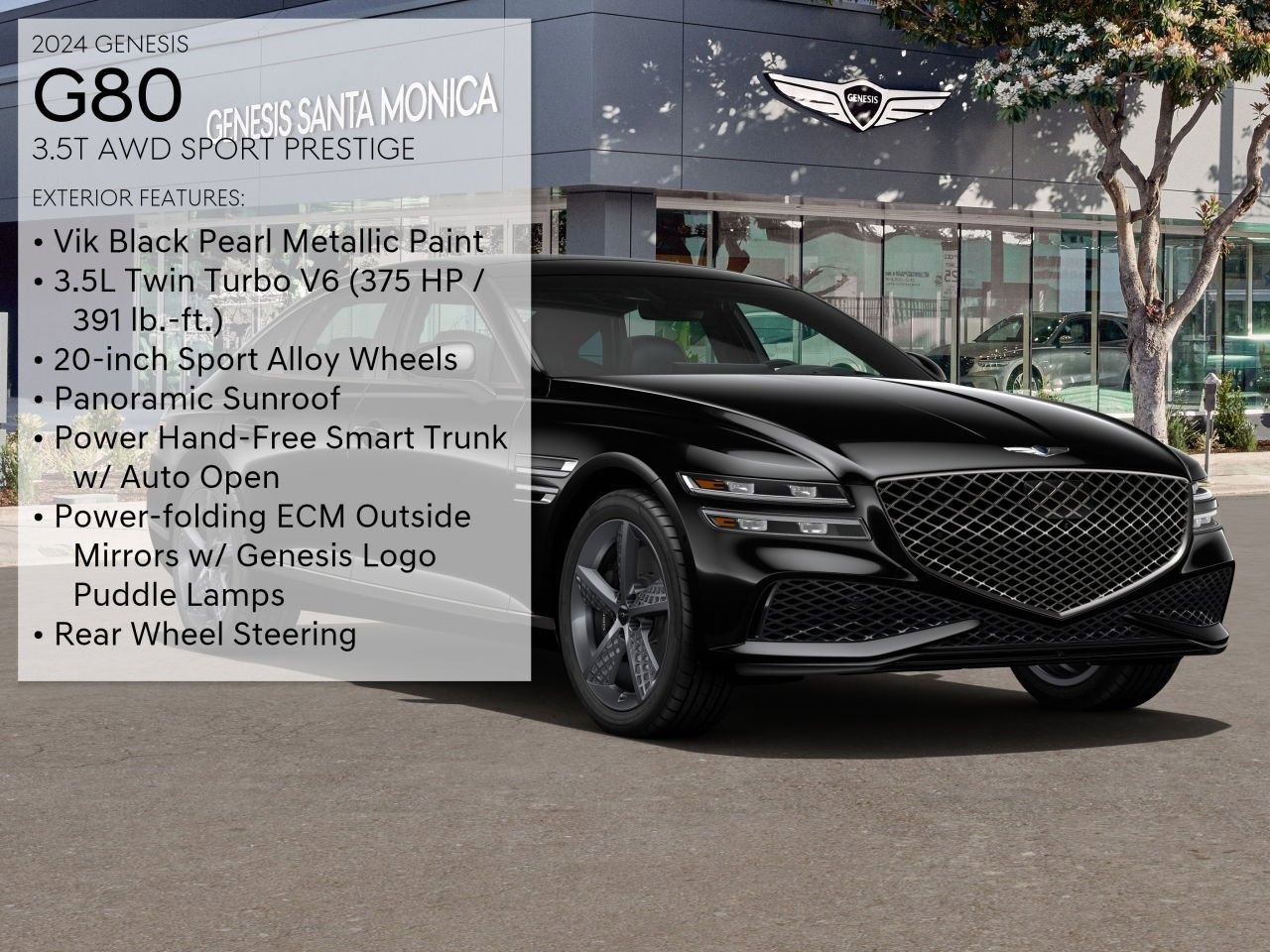 Used 2024 Genesis G80 3.5T Sport AWD/4WD image 11