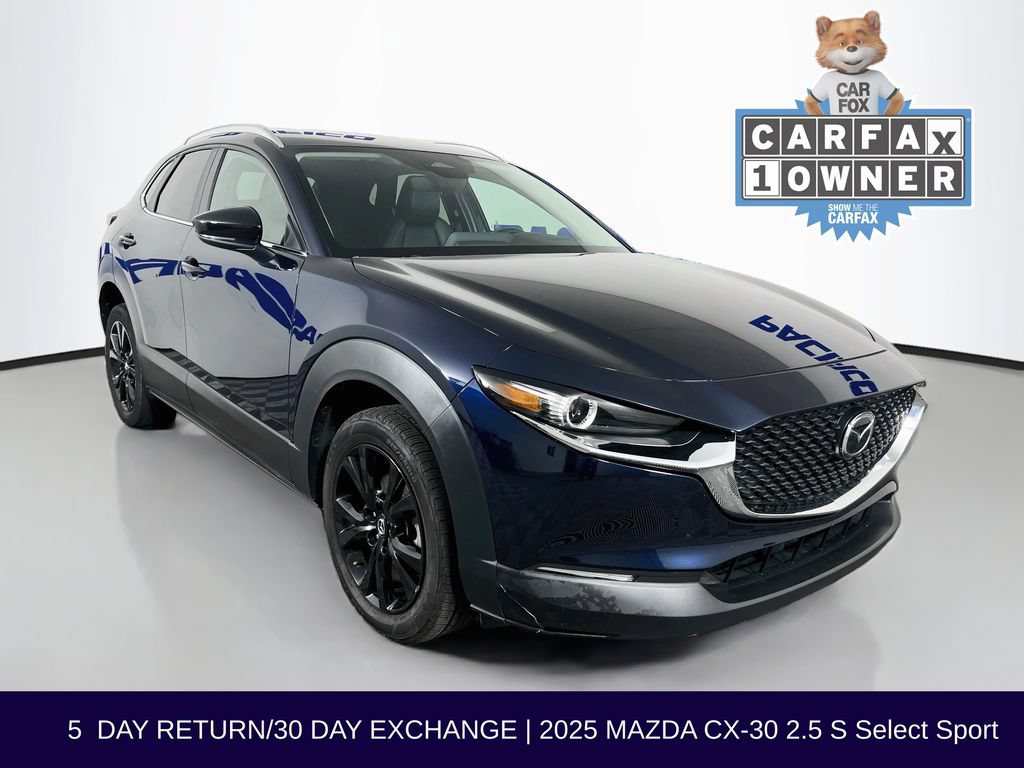 Used 2025 MAZDA CX-30 AWD 2.5 S w/ Select Sport Pkg image 1