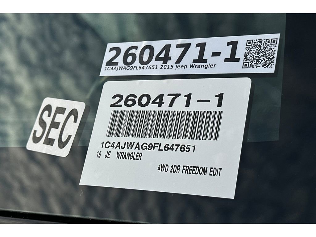 Used 2015 Jeep Wrangler Sport image 49