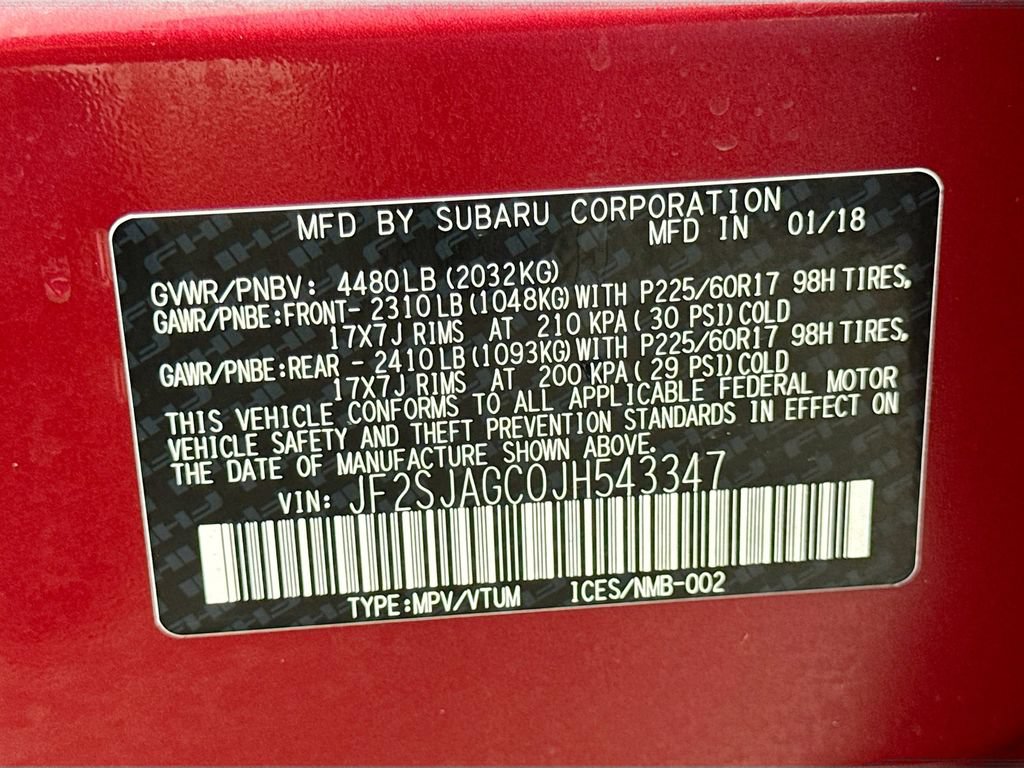 Used 2018 Subaru Forester 2.5i Premium AWD/4WD image 39