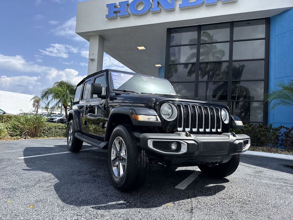 Used 2019 Jeep Wrangler Unlimited Sahara AWD/4WD image 26