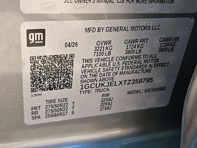 New 2026 Chevrolet Silverado 1500 High Country AWD/4WD image 36