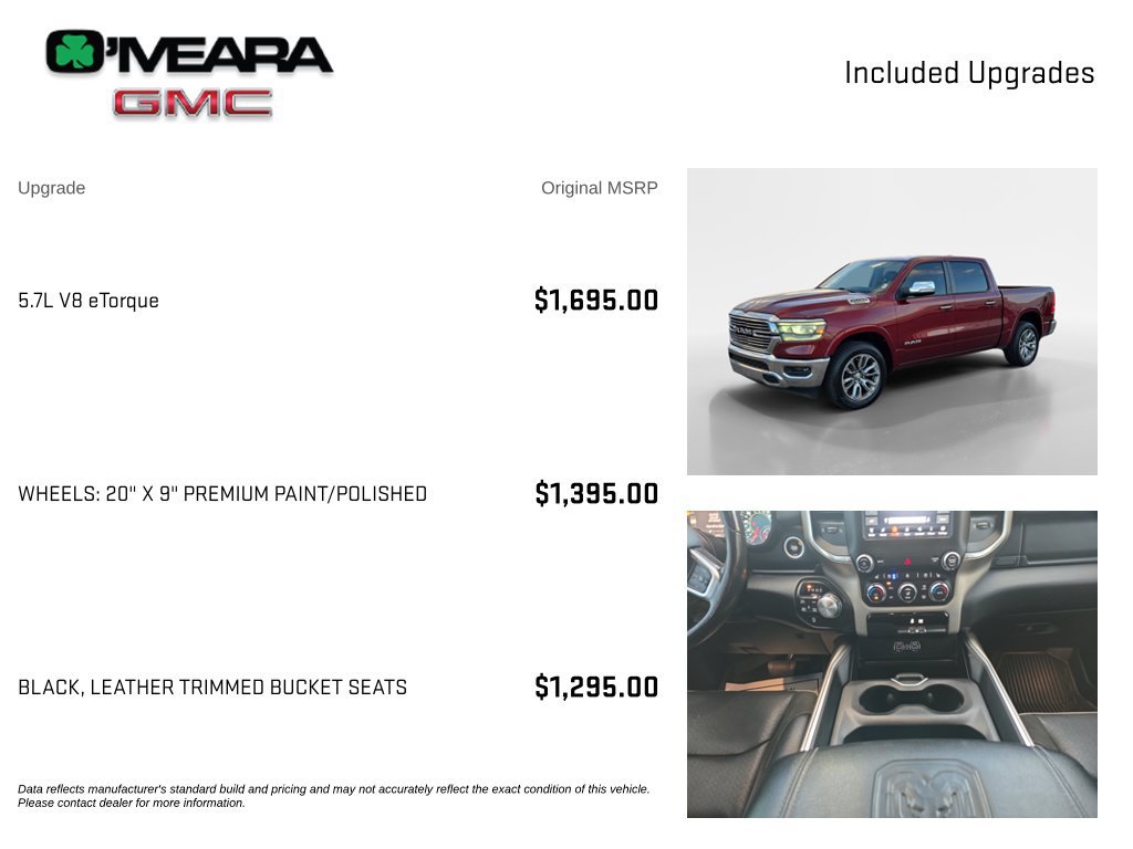 Used 2020 RAM 1500 Laramie AWD/4WD image 4