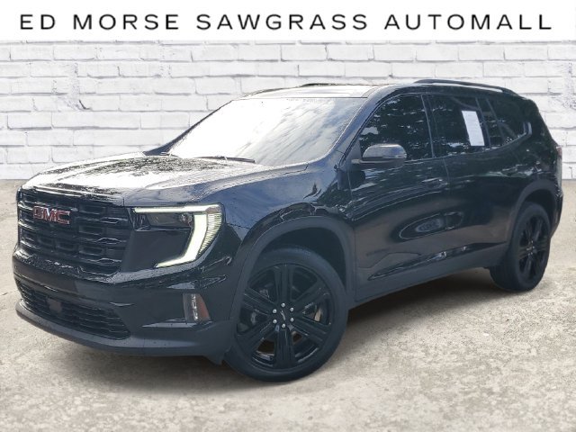 Certified 2024 GMC Acadia Elevation w/ Black Edition
