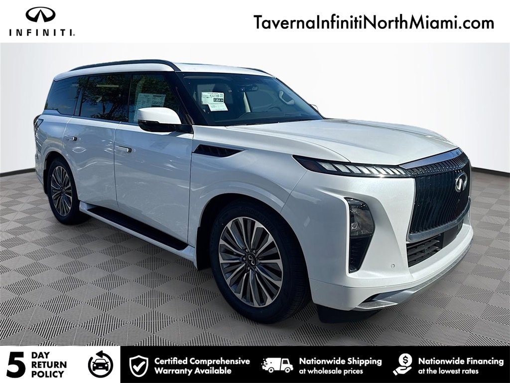 New 2026 INFINITI QX80 Luxe w/ Cargo Package