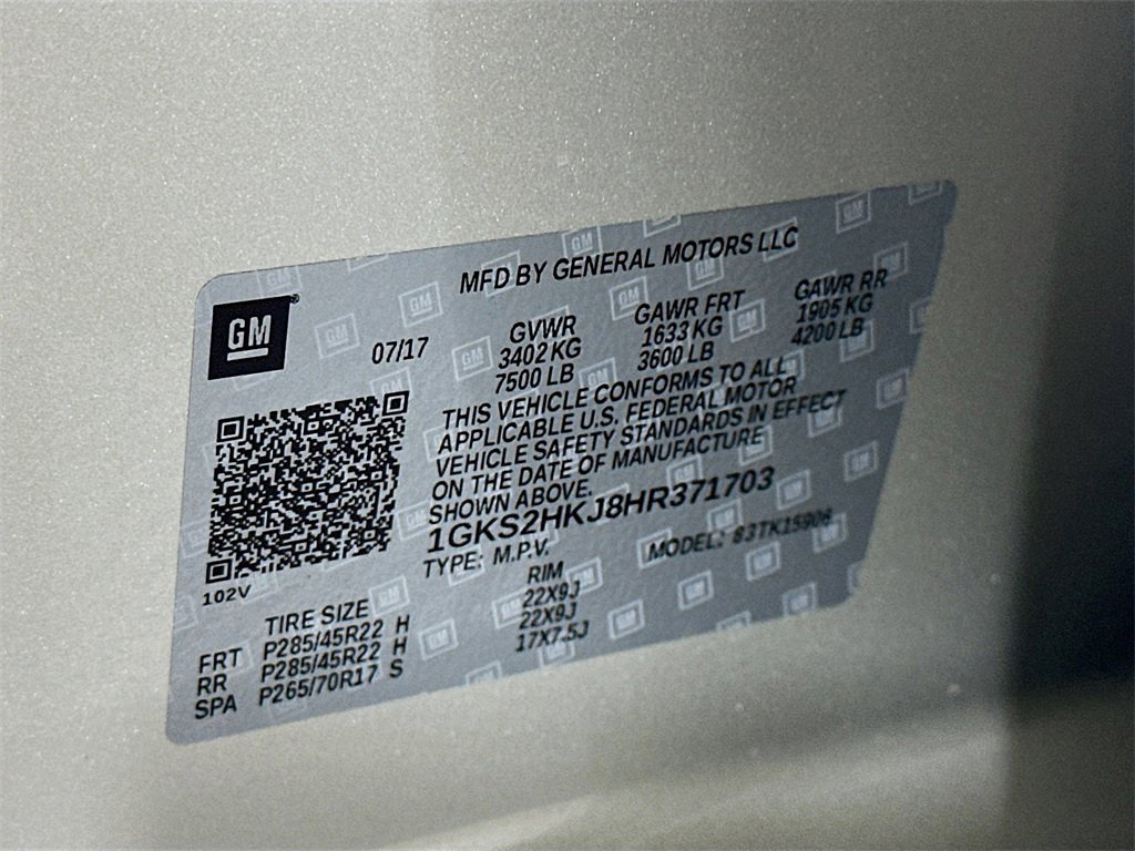 Used 2017 GMC Yukon XL Denali w/ Open Road Package image 36