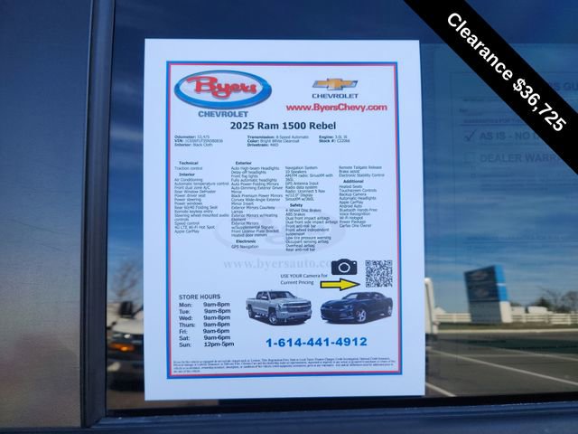Used 2025 RAM 1500 Rebel w/ Rebel Level 1 Equipment Group AWD/4WD image 10