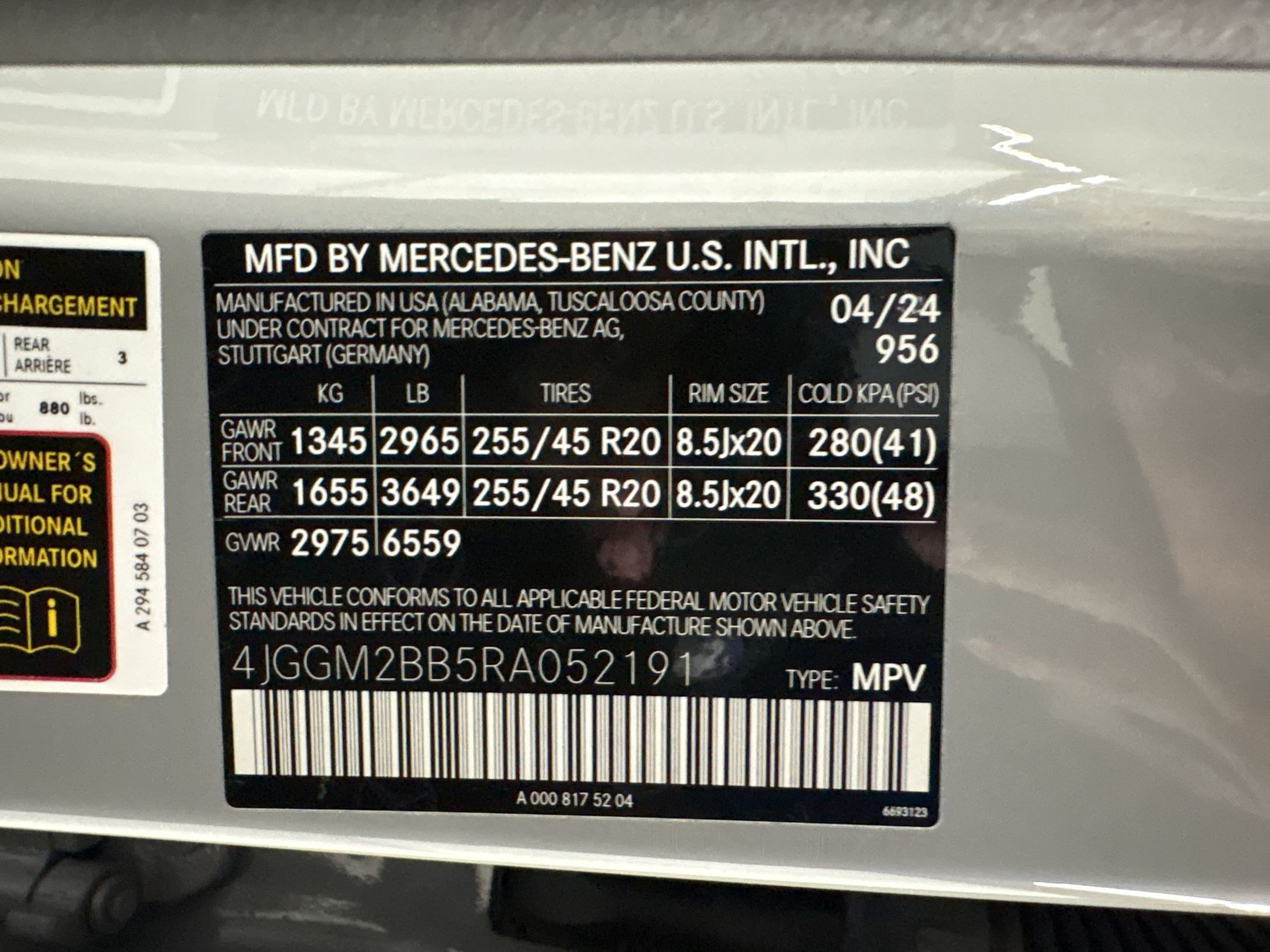 Certified 2024 Mercedes-Benz EQE 350+ SUV image 19