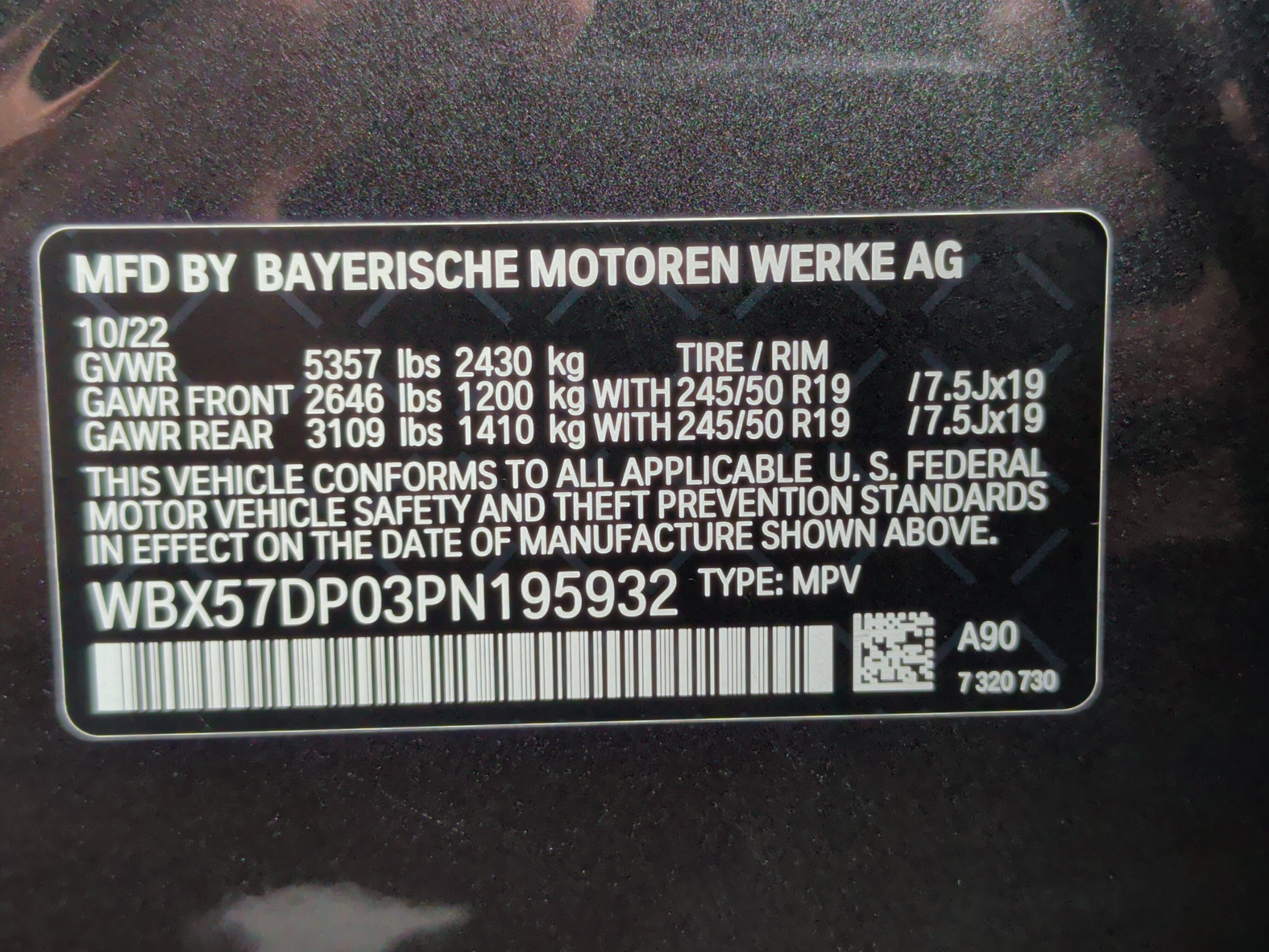 Certified 2023 BMW X3 xDrive30i w/ Premium Package w/ZPA image 40