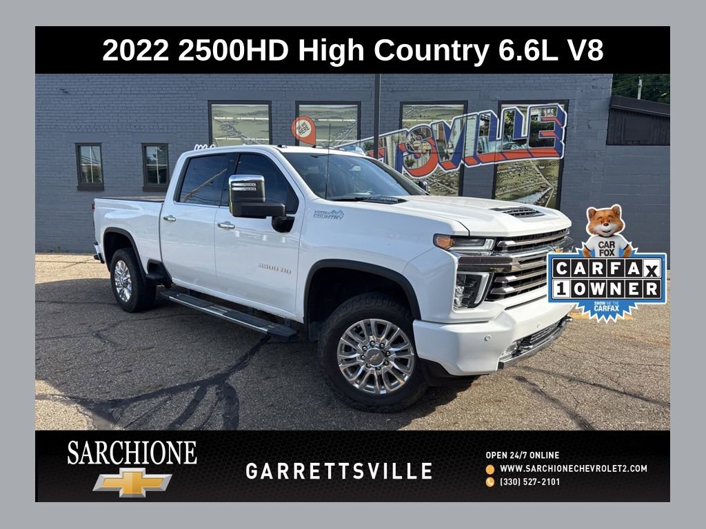 Used 2022 Chevrolet Silverado 2500 High Country w/ Z71 Off-Road Package