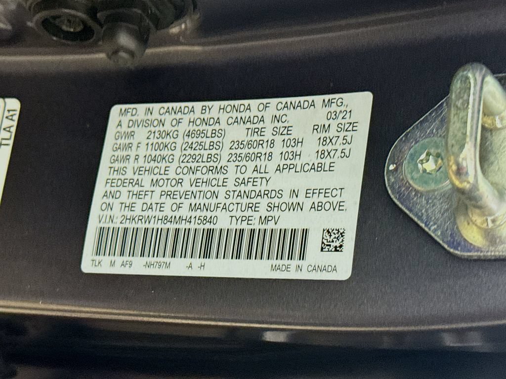 Used 2021 Honda CR-V EX-L image 30