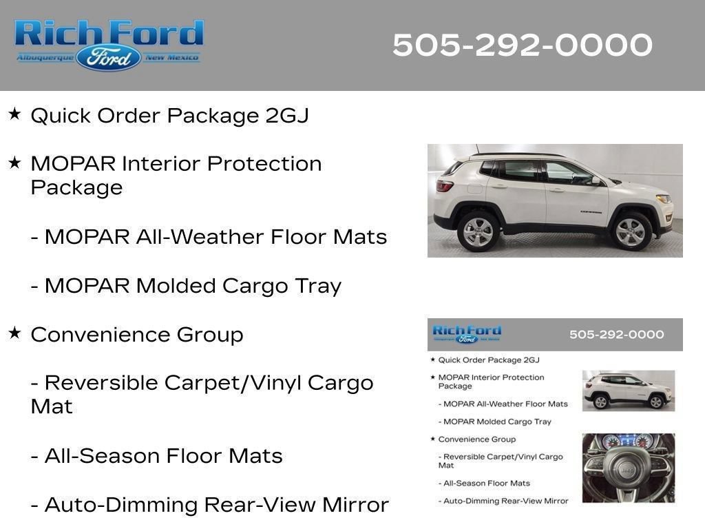 Used 2021 Jeep Compass Latitude w/ Convenience Group AWD/4WD image 11