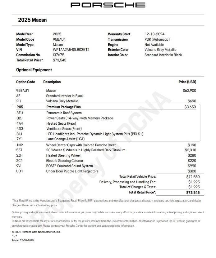Used 2025 Porsche Macan image 6