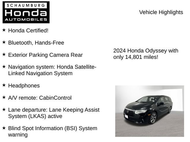 Certified 2024 Honda Odyssey Touring image 7