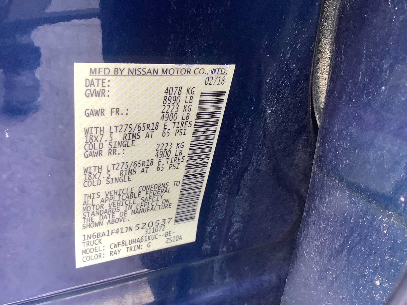 Used 2018 Nissan Titan PRO-4X AWD/4WD image 21
