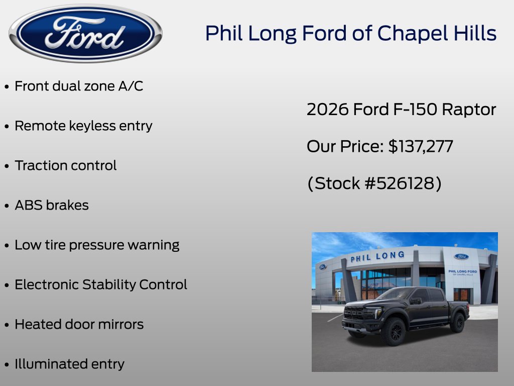 New 2026 Ford F150 Raptor AWD/4WD image 8