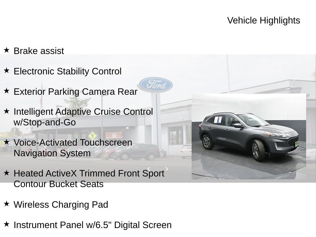 Used 2022 Ford Escape SEL w/ Technology Package AWD/4WD image 21