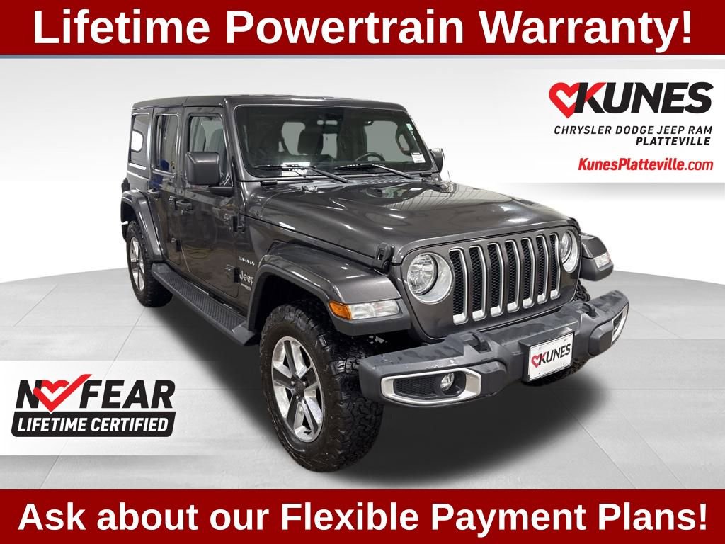 Used 2019 Jeep Wrangler Unlimited Sahara w/ Safety Group