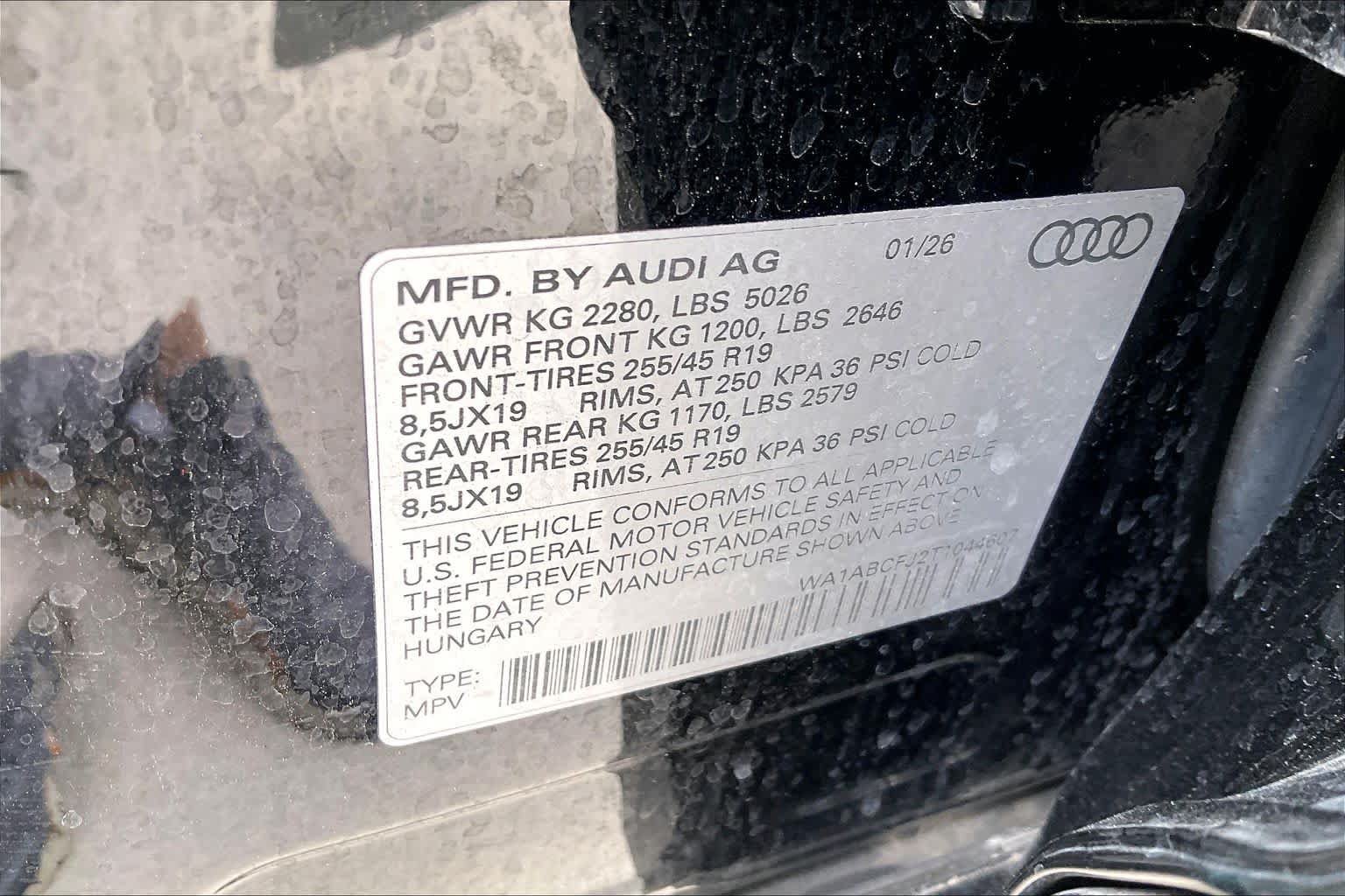 Used 2026 Audi Q3 quattro 2.0T AWD/4WD image 35