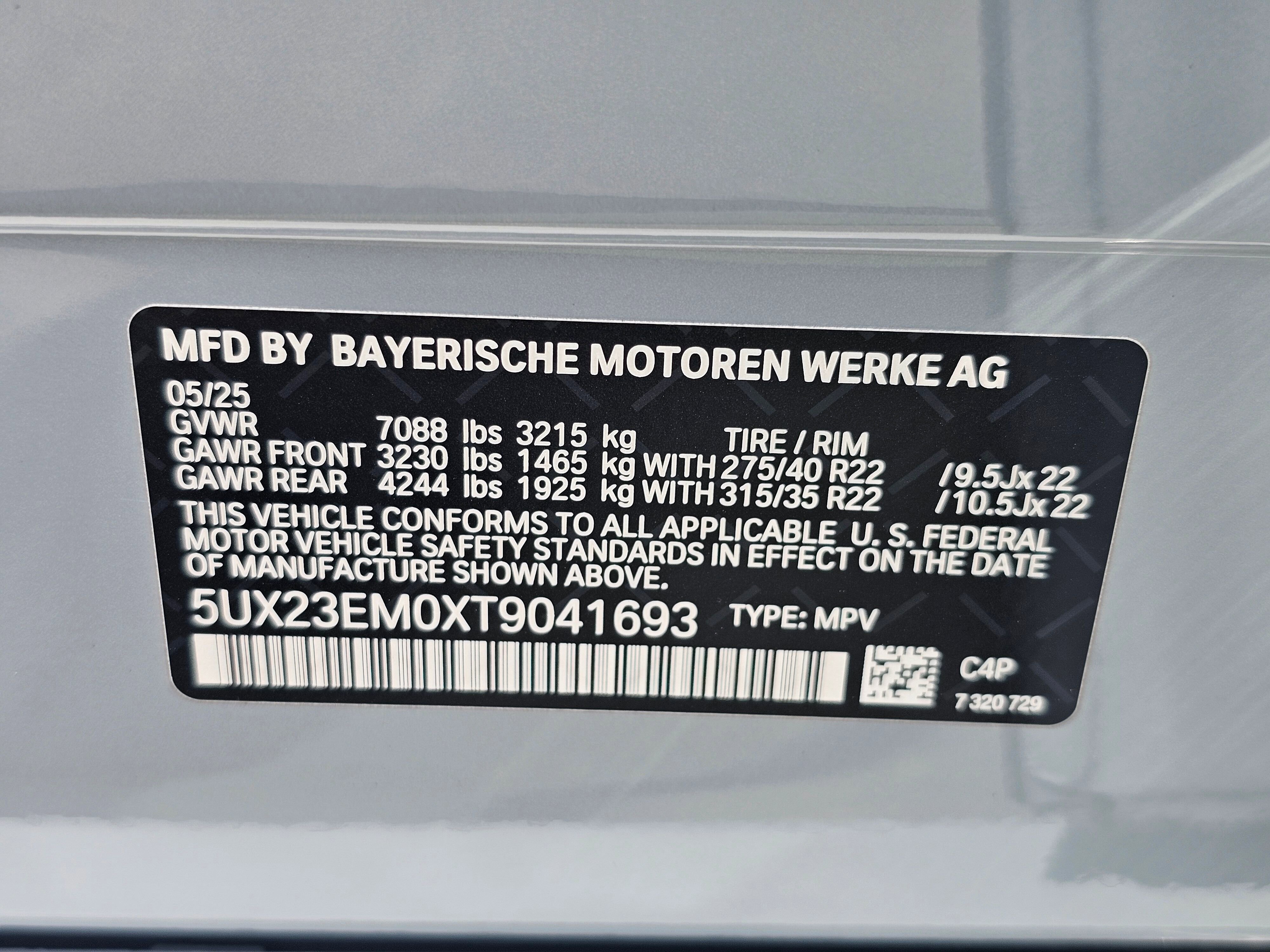 New 2026 BMW X7 xDrive40i w/ M Sport Package image 30