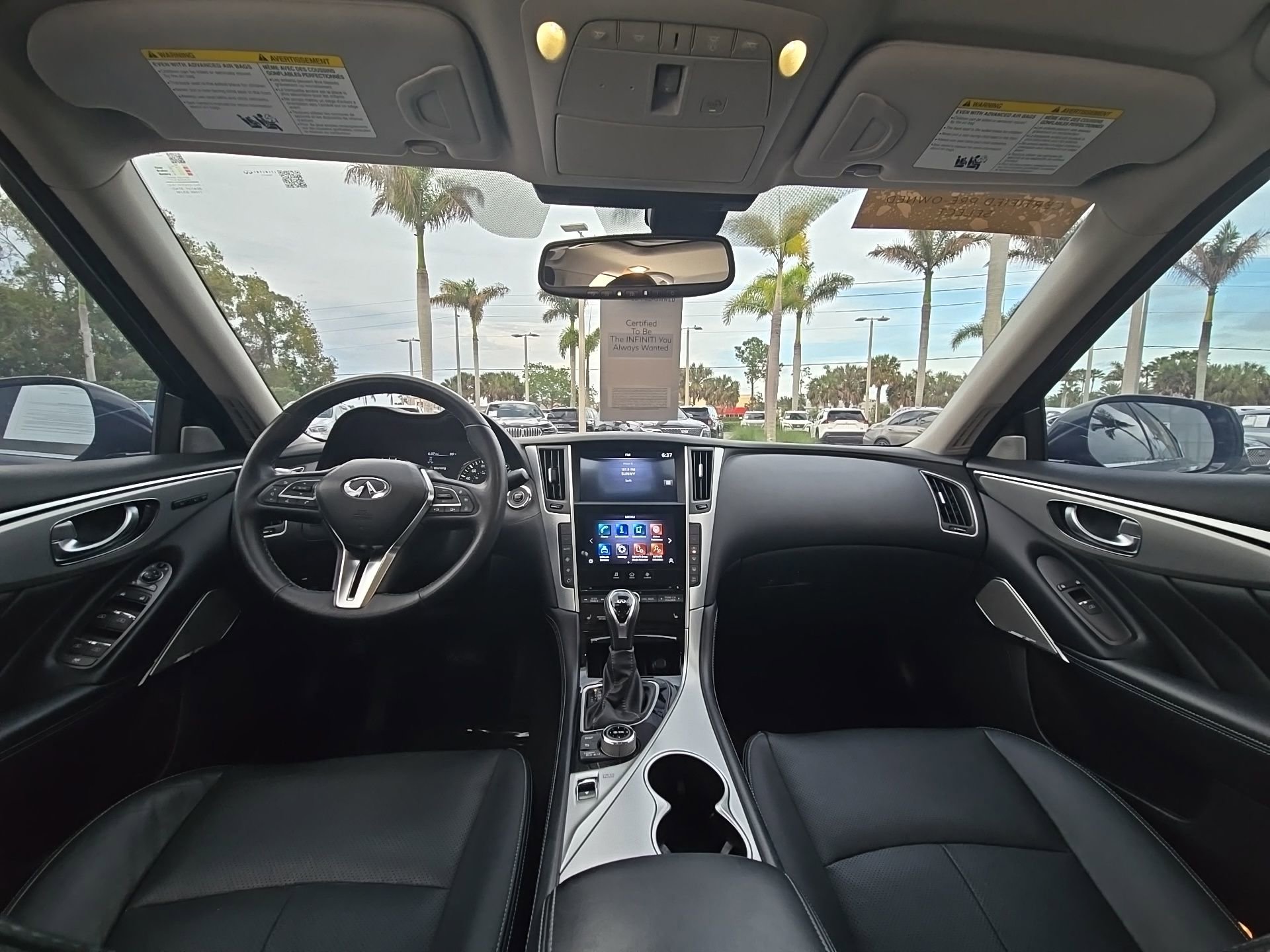 Certified 2022 INFINITI Q50 Luxe w/ Cargo Package image 14