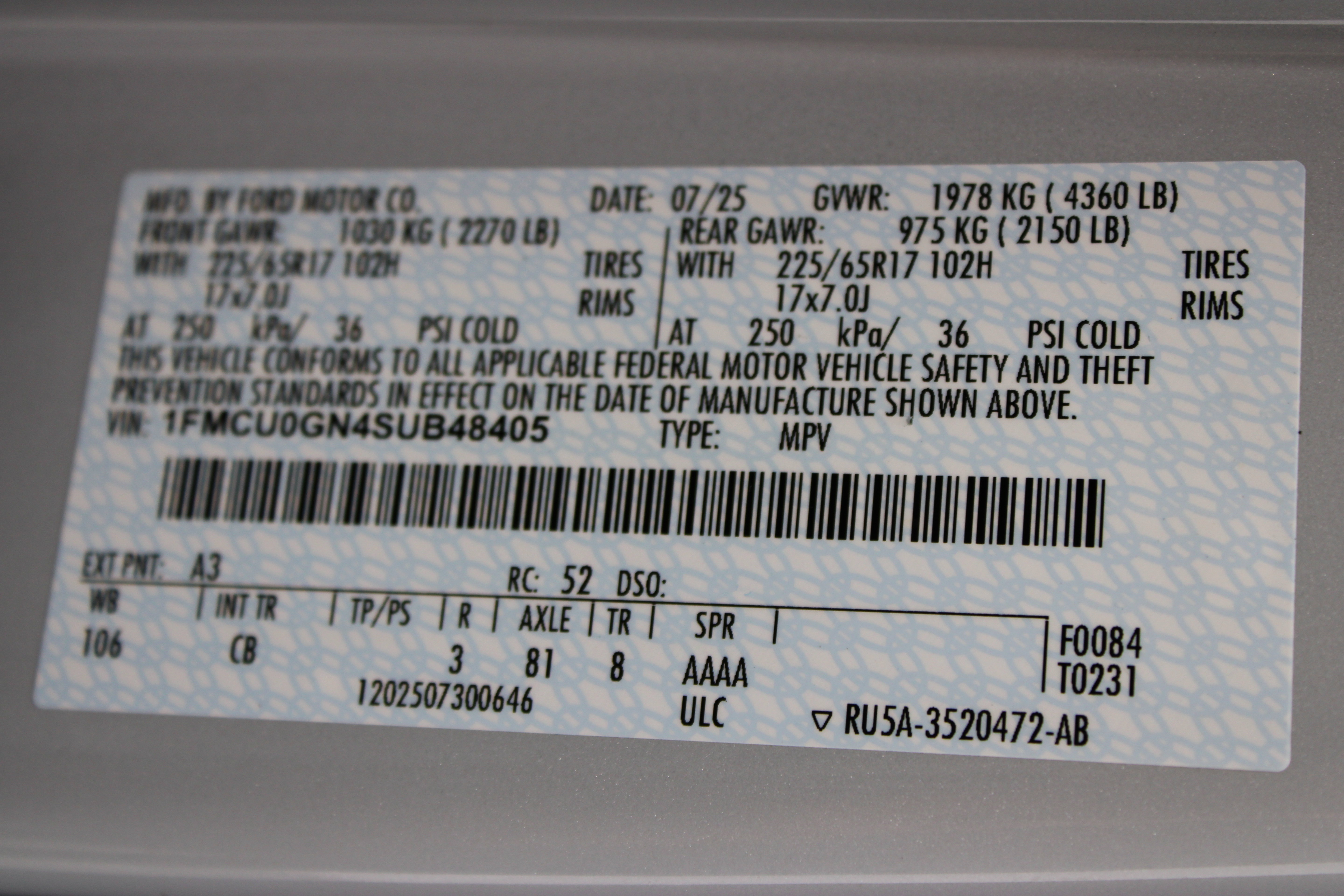 Used 2025 Ford Escape Active FWD image 38