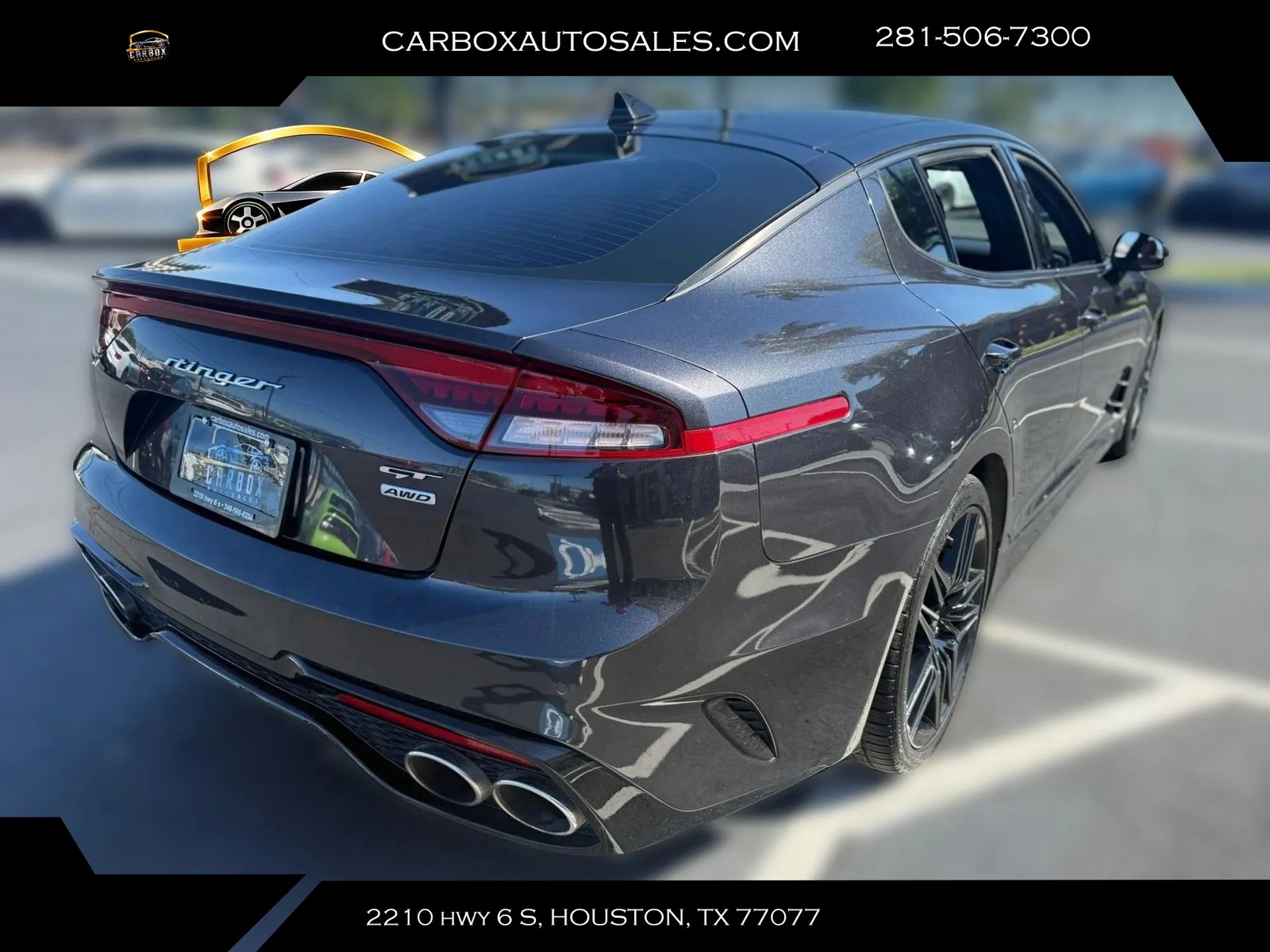 Used 2022 Kia Stinger GT1 w/ Red Interior Color Package AWD/4WD image 5