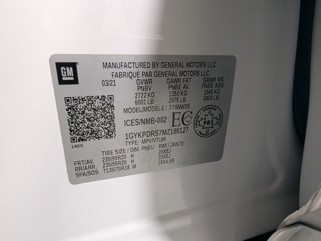 Used 2021 Cadillac XT6 Premium Luxury w/ LPO, Floor Liner Package image 27