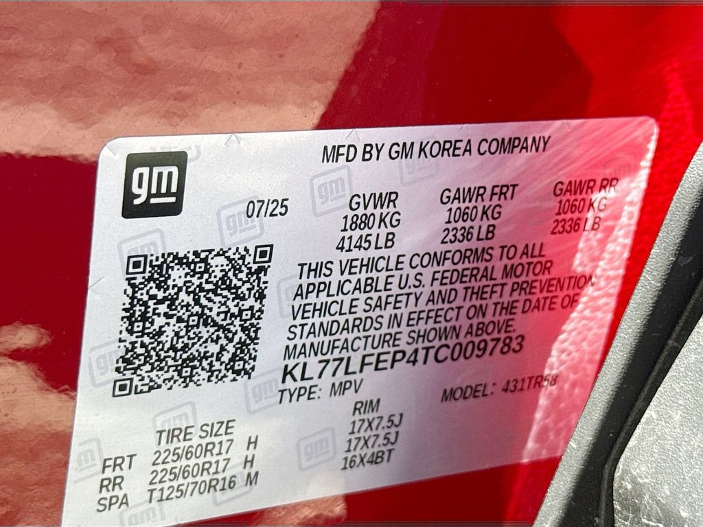 Used 2026 Chevrolet Trax LS w/ LS Convenience Package FWD image 29