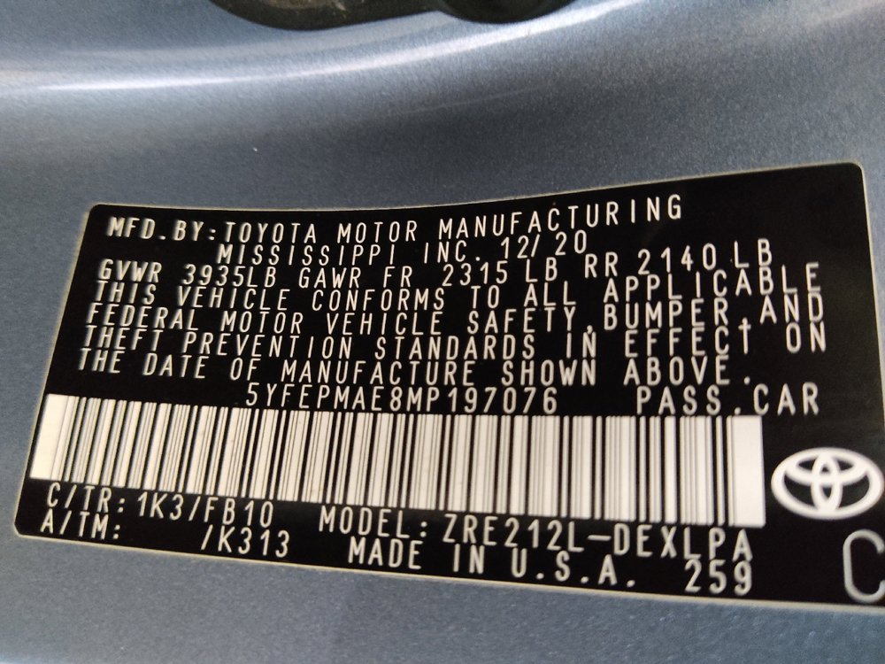Used 2021 Toyota Corolla LE FWD image 33
