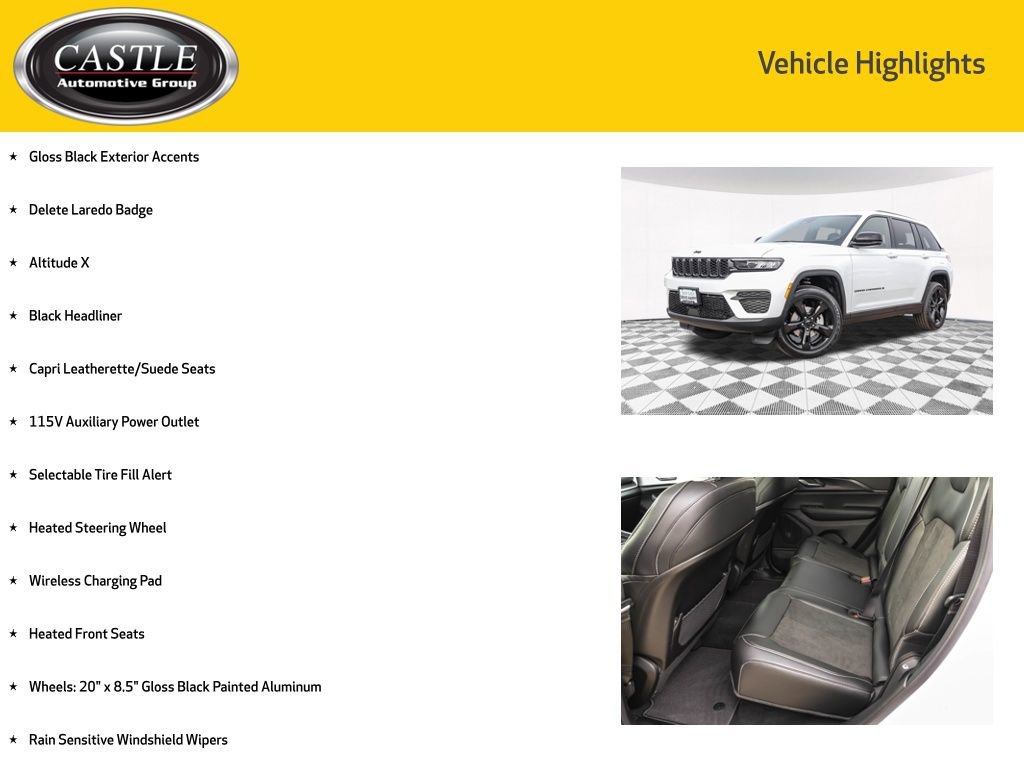 New 2025 Jeep Grand Cherokee Altitude image 6