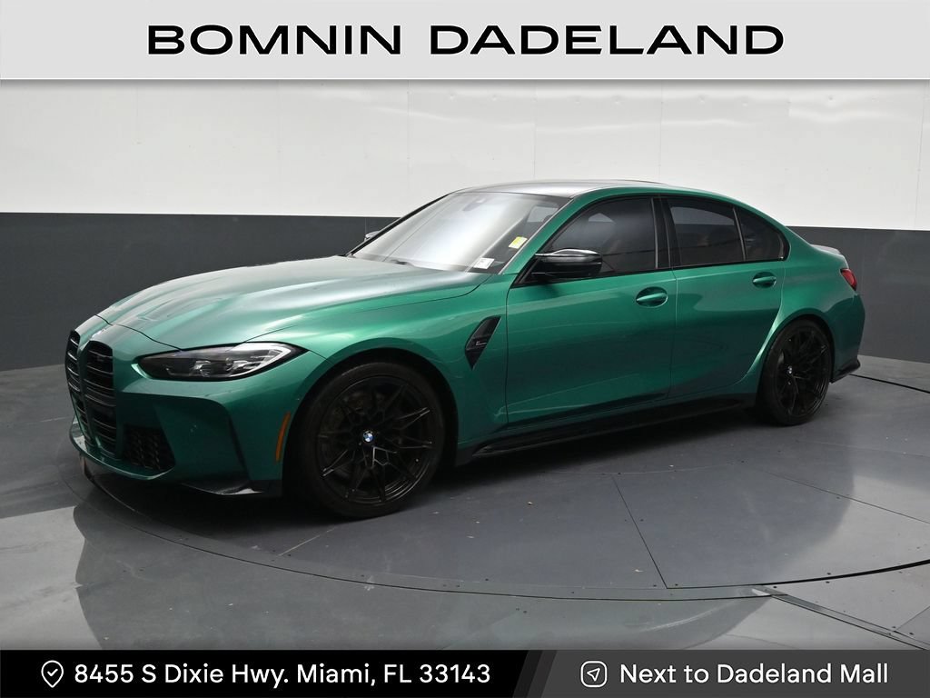 Used 2024 BMW M3 Competition w/ Executive Package RWD image 1