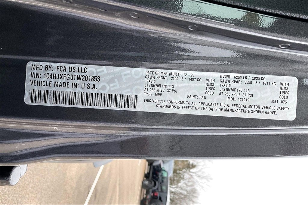 New 2026 Jeep Wrangler Unlimited Rubicon image 13