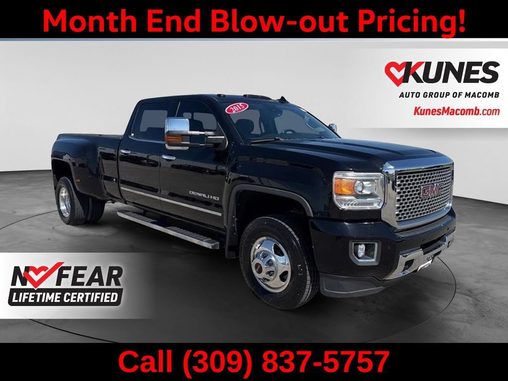 Used 2015 GMC Sierra 3500 Denali w/ Duramax Plus Package AWD/4WD image 1