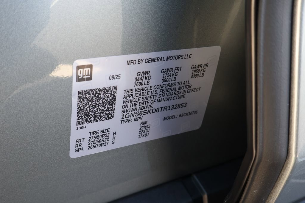 New 2026 Chevrolet Tahoe Premier image 53