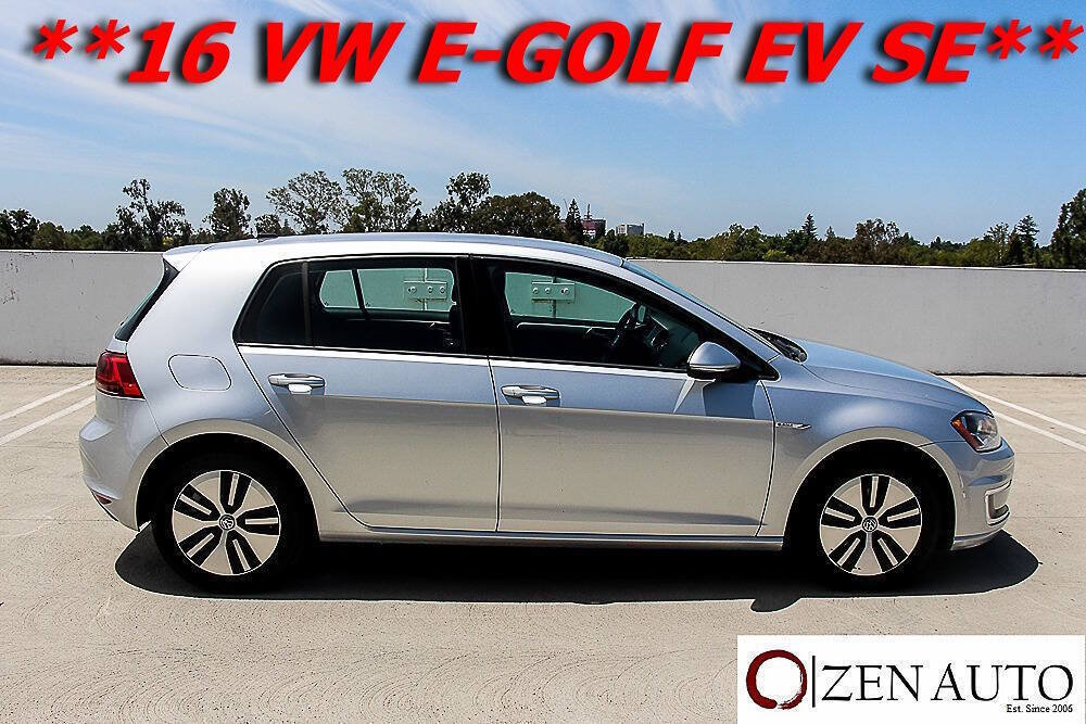 Used 2016 Volkswagen e-Golf SE FWD image 5