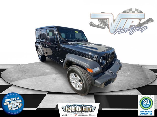 Certified 2021 Jeep Wrangler Unlimited Sport image 1