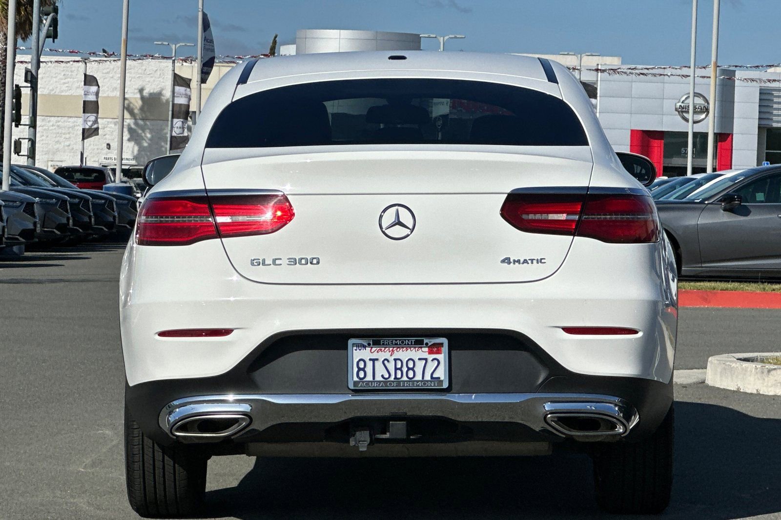 Used 2018 Mercedes-Benz GLC 300 4MATIC Coupe w/ Premium Package image 5