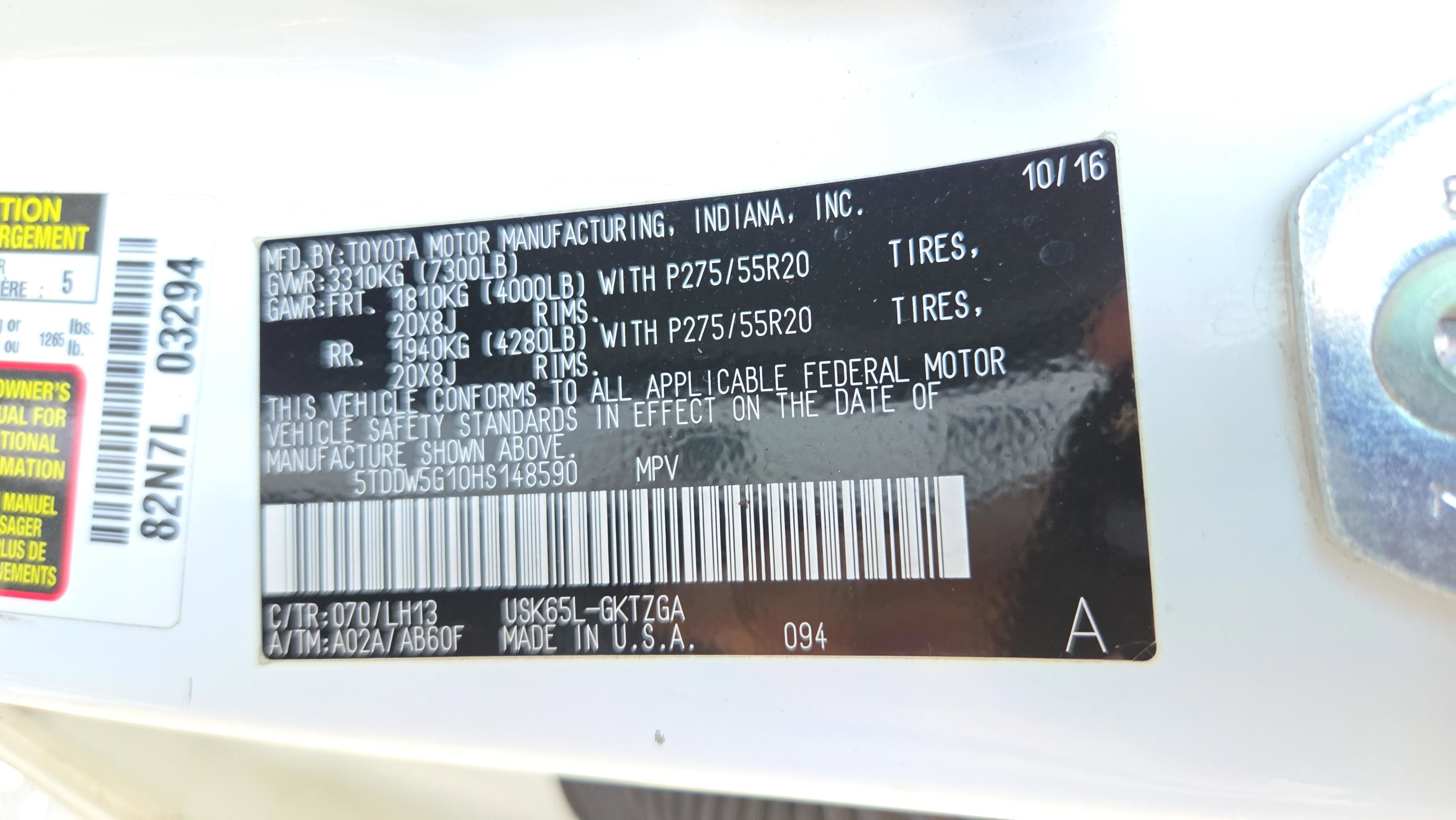 Used 2017 Toyota Sequoia Platinum image 21