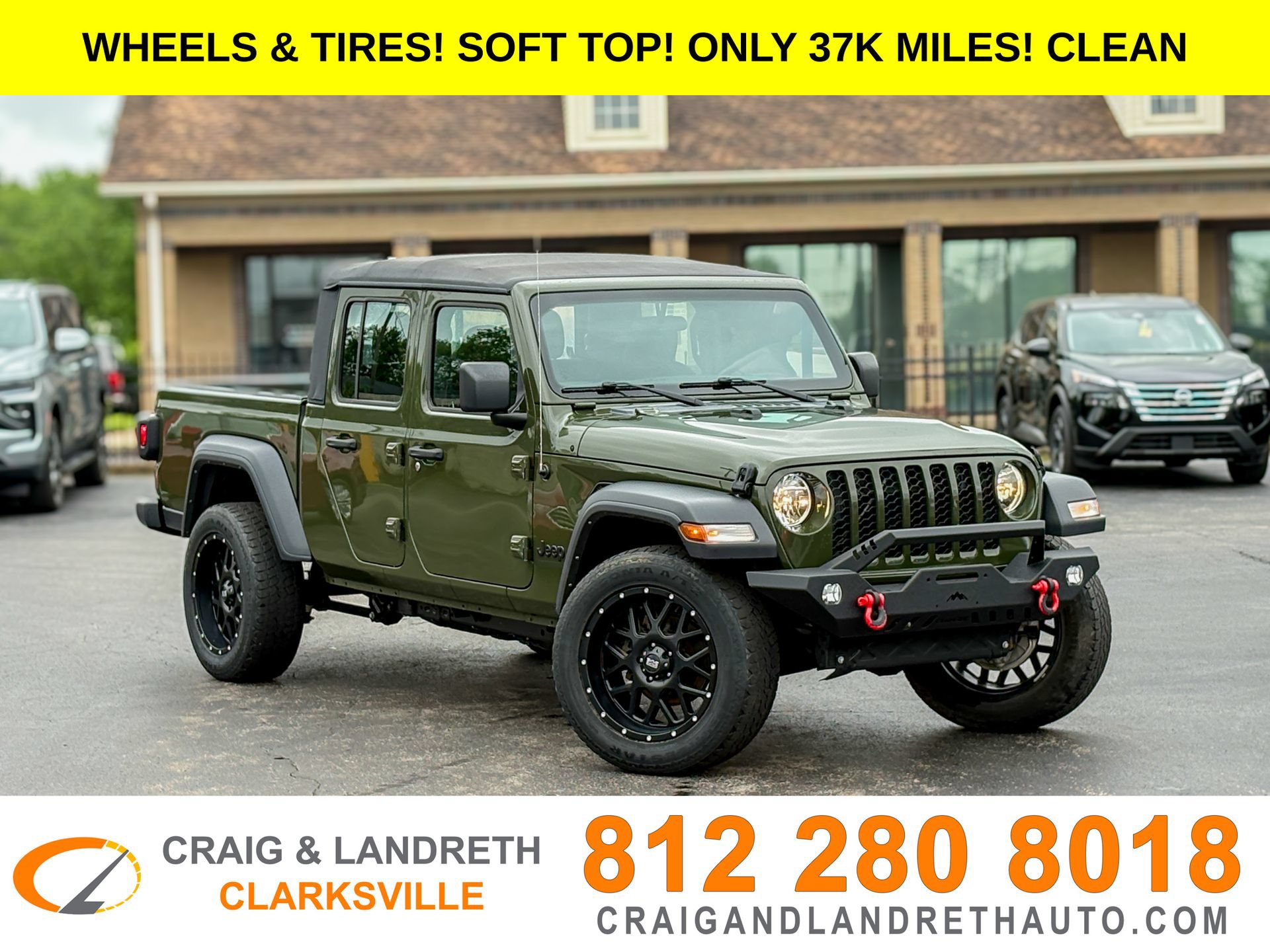 Used 2022 Jeep Gladiator Sport w/ Trailer Tow Package AWD/4WD video 1