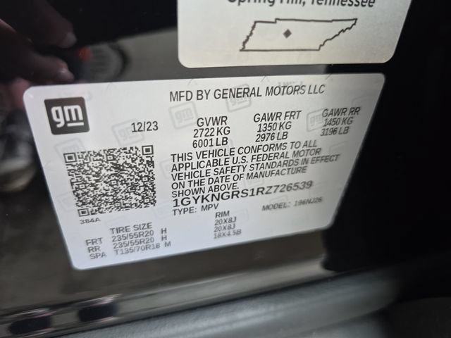 Certified 2024 Cadillac XT5 Sportv w/ LPO, Floor Liner Package AWD/4WD image 37