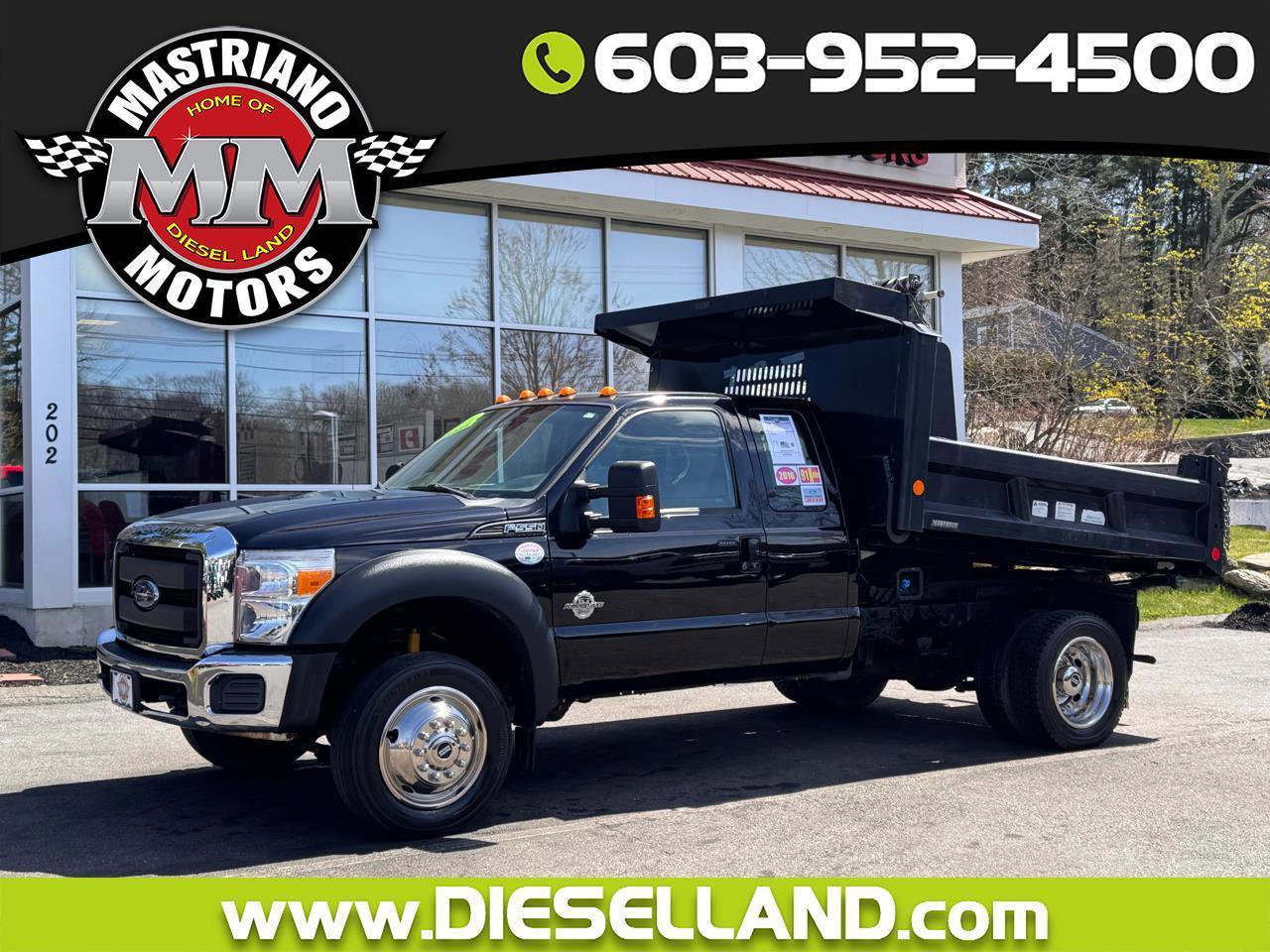 Used 2016 Ford F550 4x4 SuperCab Super Duty