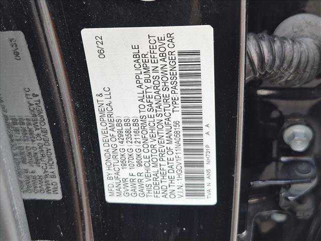 Used 2022 Honda Accord LX image 23