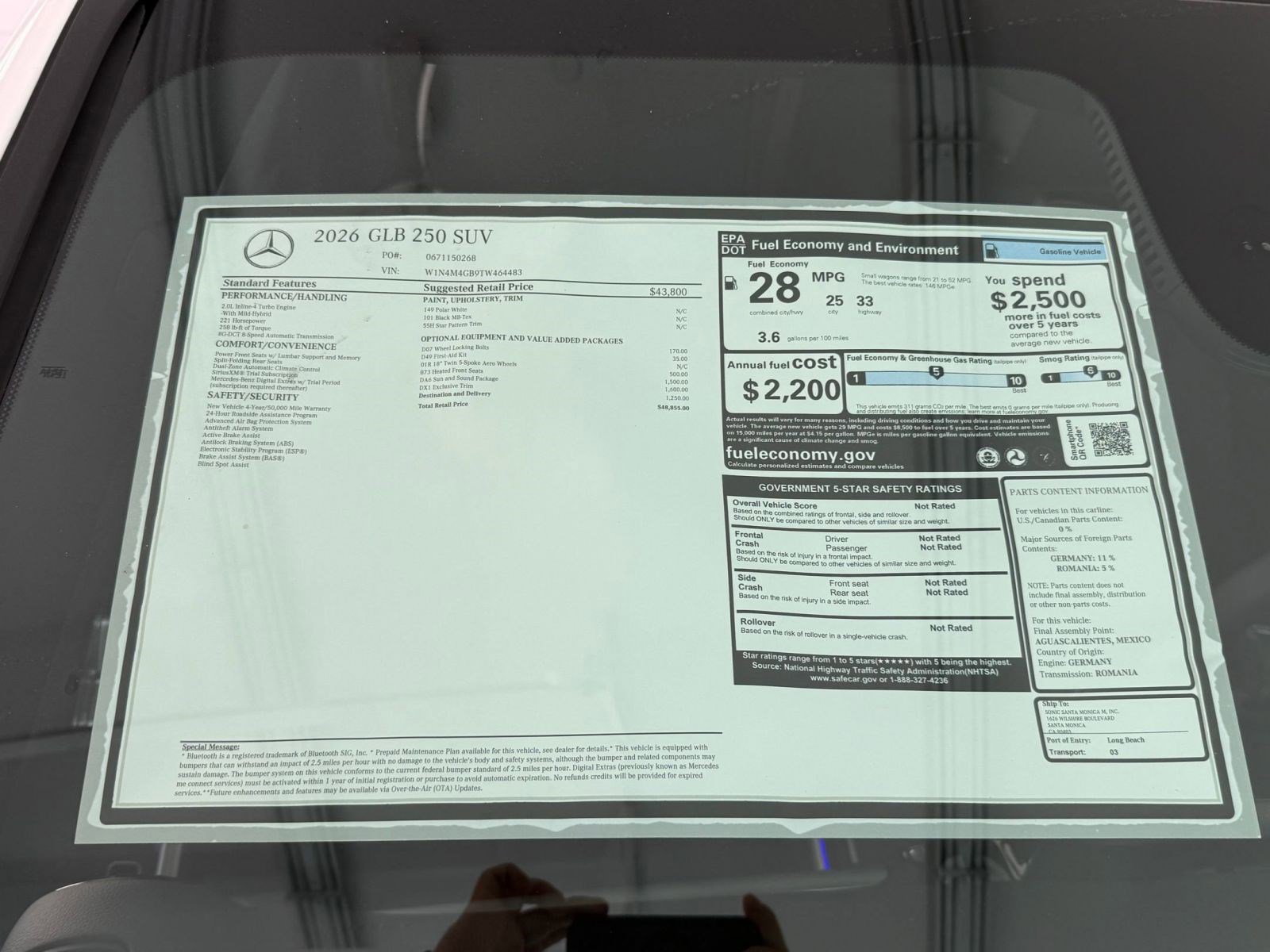 New 2026 Mercedes-Benz GLB 250 image 31