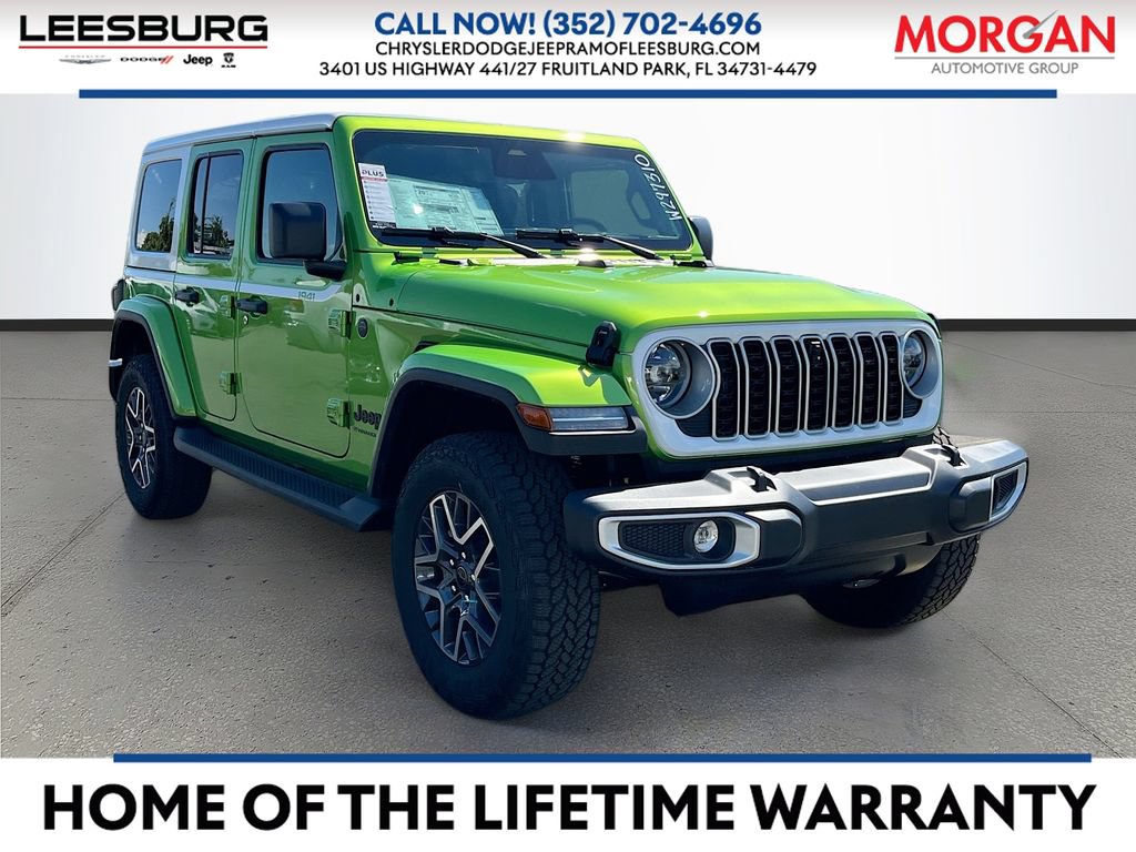 New 2026 Jeep Wrangler Unlimited Sahara w/ Whitecap Package AWD/4WD video 1
